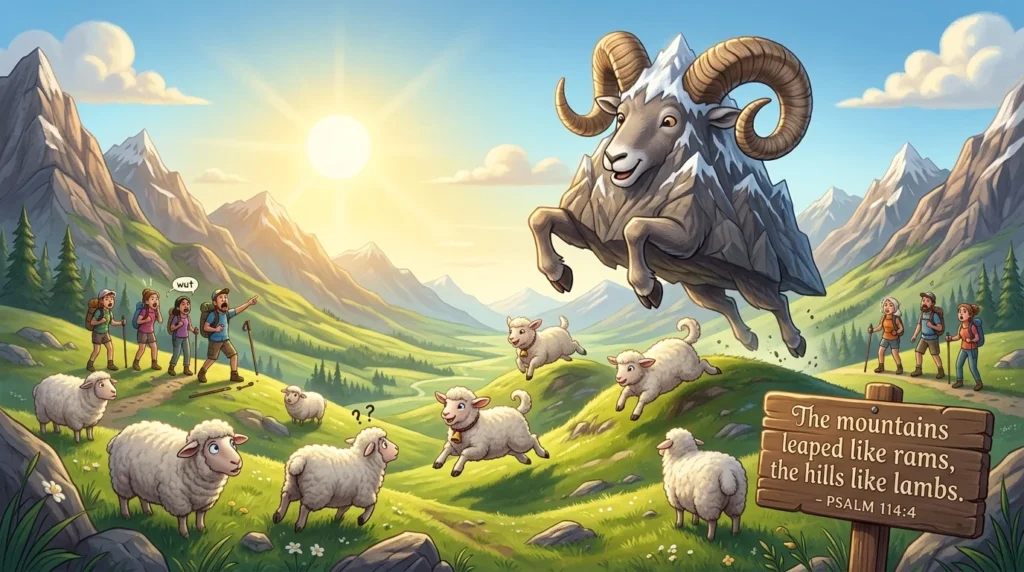 bible verse about mountains
