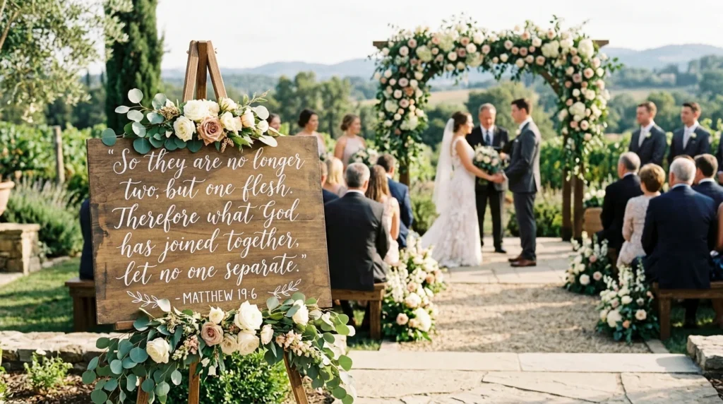 bible verses for wedding ceremony