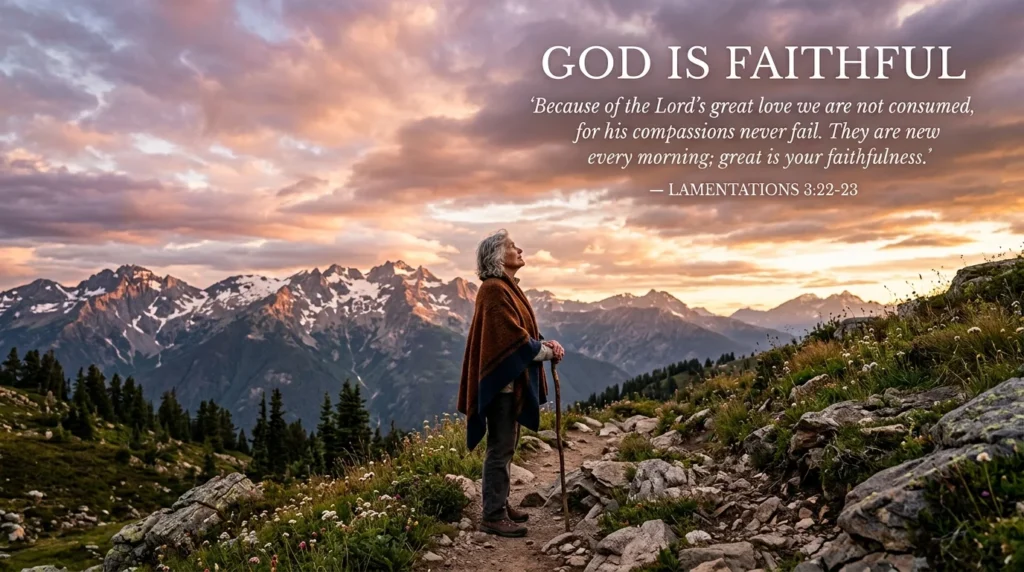 god is faithful bible verse