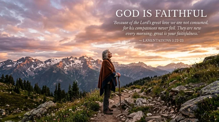 god is faithful bible verse