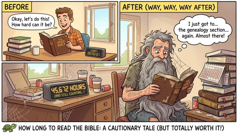 how many hours does it take to read the bible