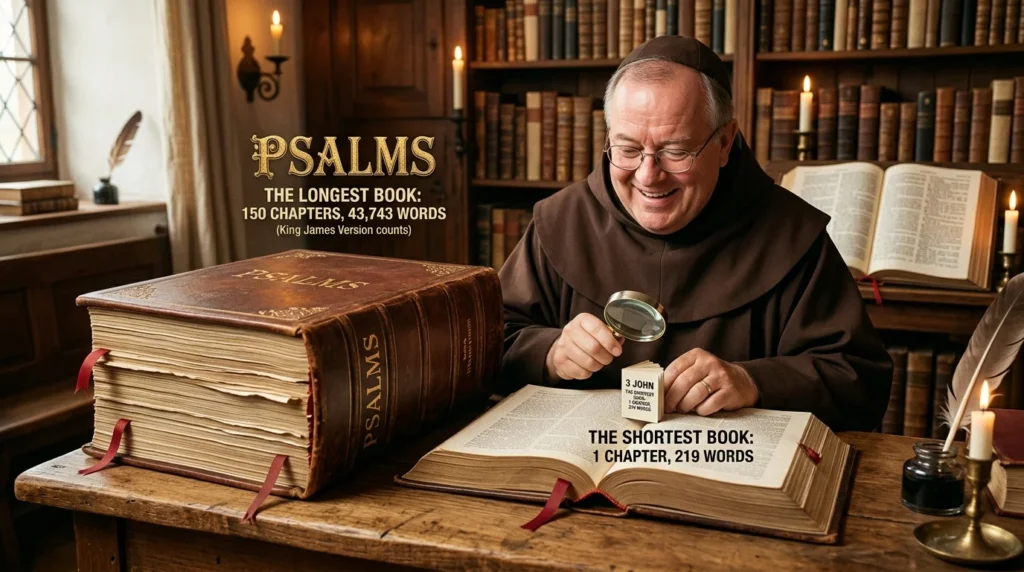 longest and shortest book in the bible