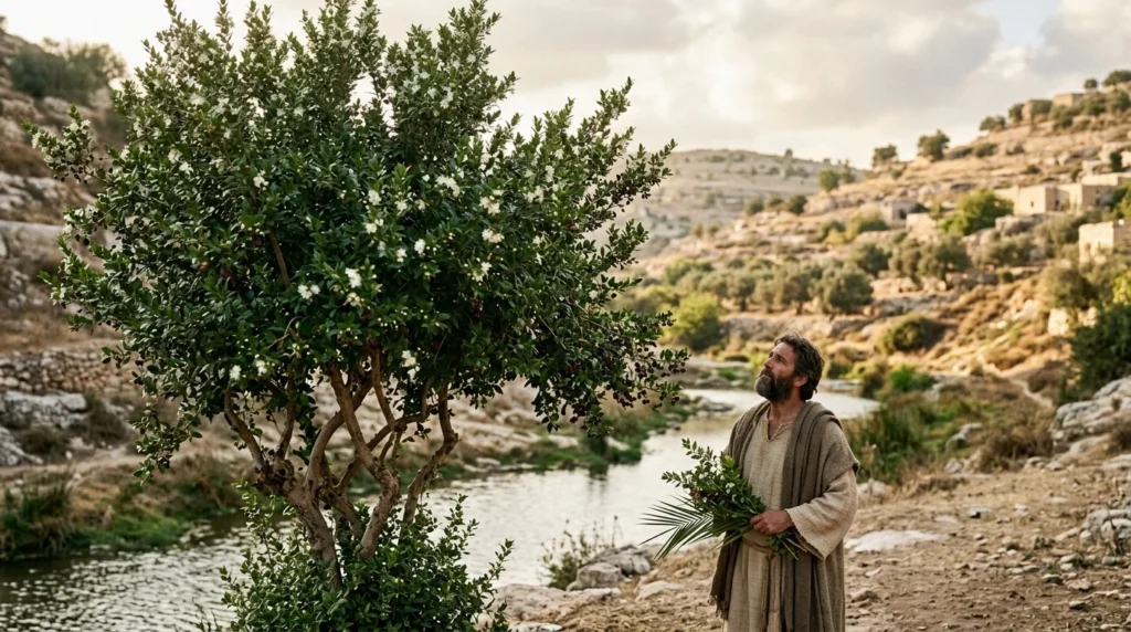 myrtle tree in the bible