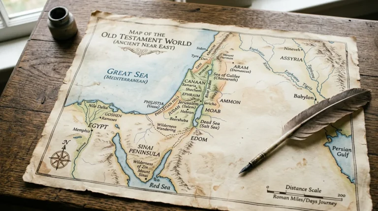 old testament bible map
