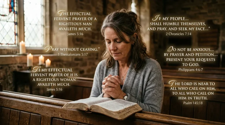 power of a praying woman bible verses