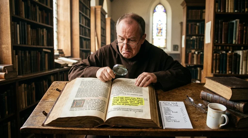 what curse words are in the bible