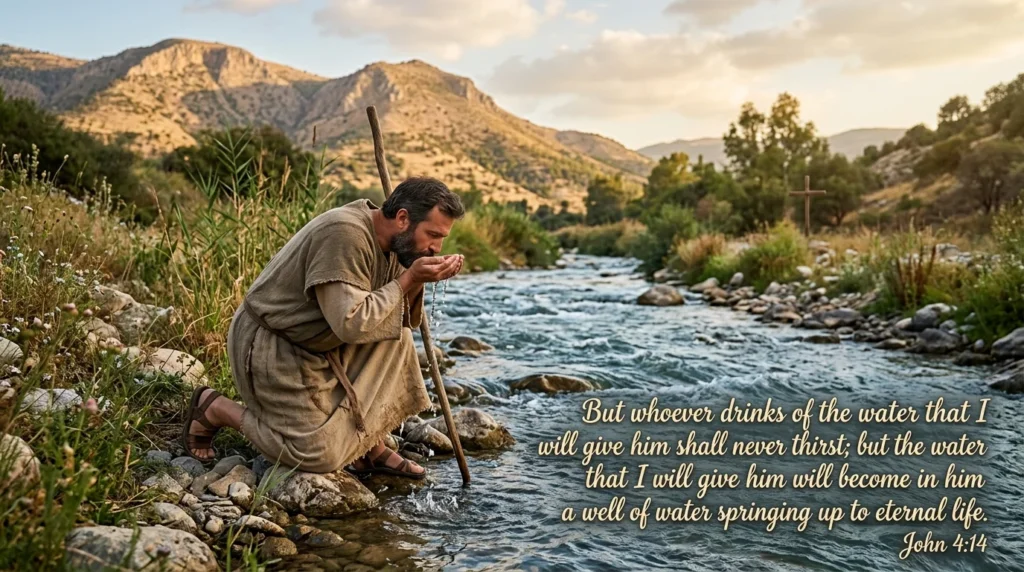 bible verse about water