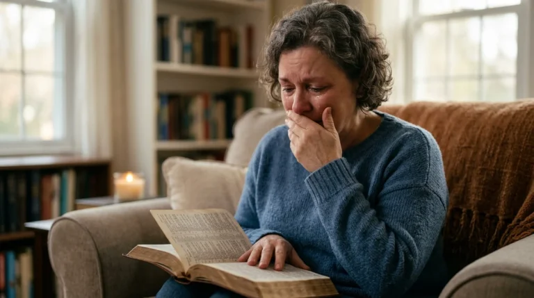 what does the bible say about crying